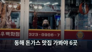 동해 돈가스 맛집 가봐야 6곳 추천 리스트