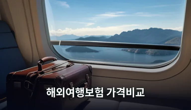 해외여행보험 가격비교 및 현명한 가입 가이드