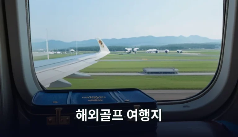 해외골프 여행지 추천 및 지역별 비용 가이드
