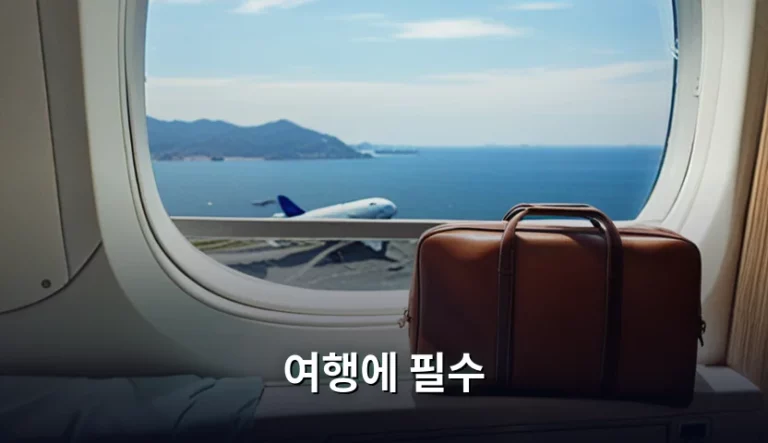 해외 및 국내 여행에 필수 준비물 체크리스트