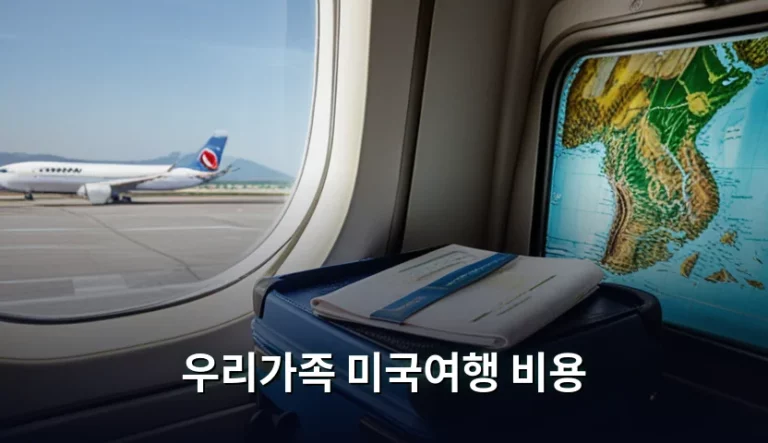 우리가족 미국여행 비용 예산 계획과 항목별 지출 가이드